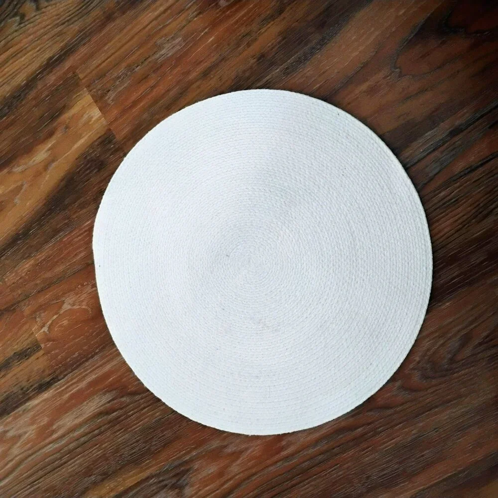 Lobster & Crab Woven Round Cotton Table Mat 15